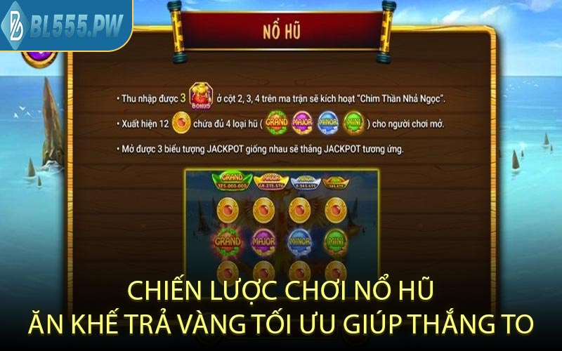 Chiến Lược Chơi Nổ Hũ Ăn Khế Trả Vàng Tối Ưu Giúp Thắng To
